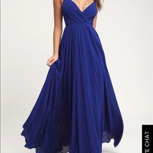 Lulus maxi dress